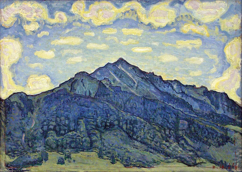 Paesaggio nelle Alpi svizzere - Museo d'Israele, Gerusalemme